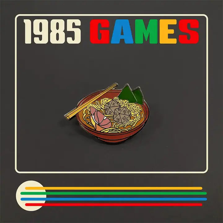 1985 Games Pin Ramen D20 Bowl | Tables and Towers