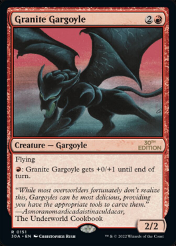 Granite Gargoyle [30th Anniversary Edition] | Tables and Towers