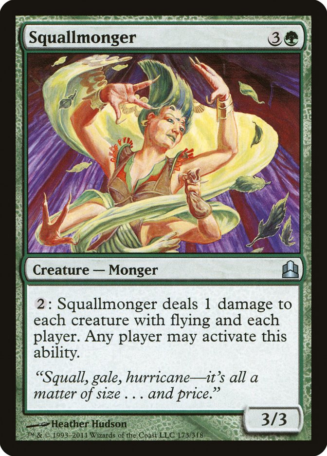 Squallmonger [Commander 2011] | Tables and Towers