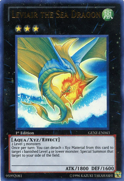 Leviair the Sea Dragon [GENF-EN043] Ultra Rare | Tables and Towers