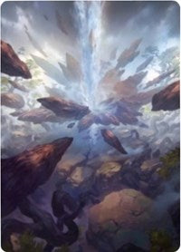 Prismatic Vista Art Card [Zendikar Rising Art Series] | Tables and Towers