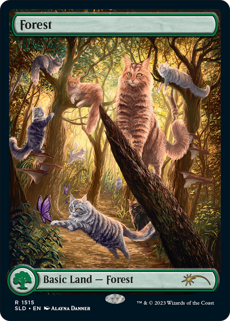 Forest (1515) [Secret Lair Commander Deck: Raining Cats and Dogs] | Tables and Towers