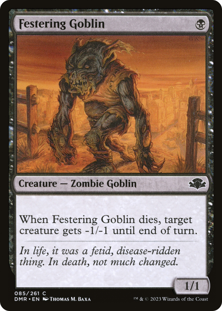 Festering Goblin [Dominaria Remastered] | Tables and Towers