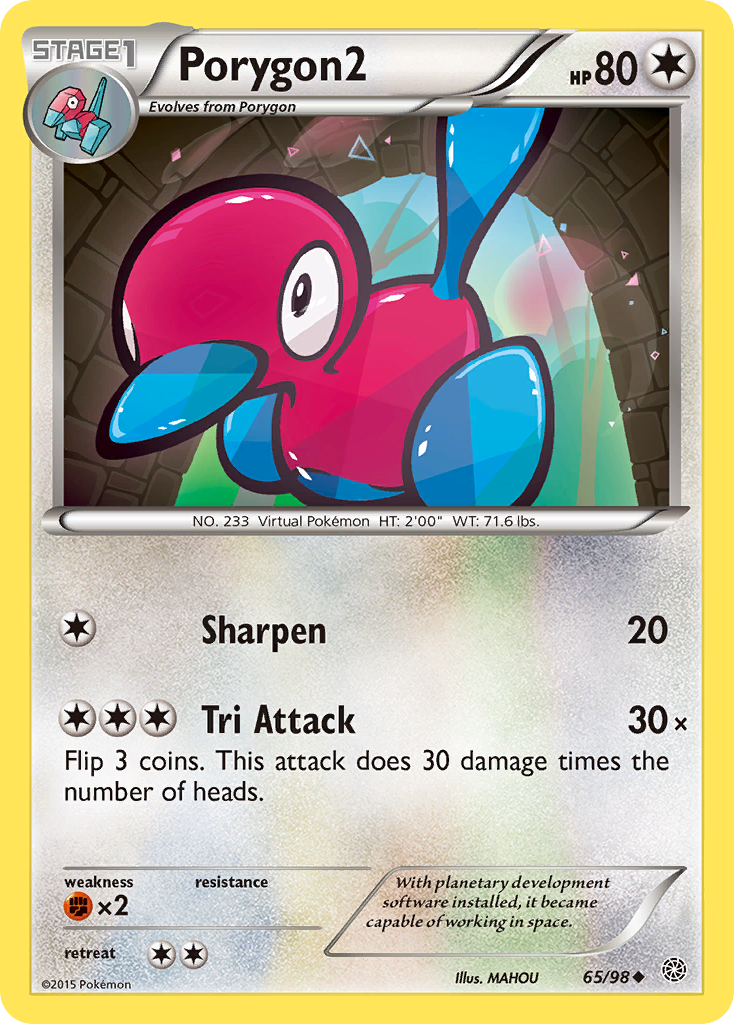 Porygon2 (65/98) [XY: Ancient Origins] | Tables and Towers