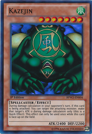 Kazejin [BPW2-EN004] Super Rare | Tables and Towers