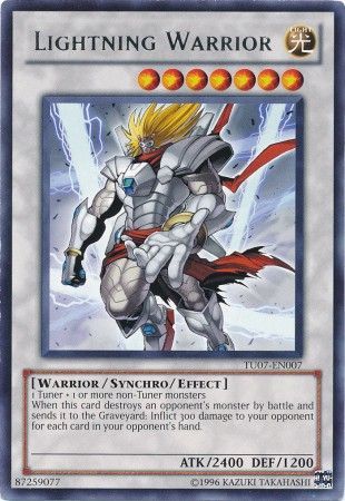 Lightning Warrior [TU07-EN007] Rare | Tables and Towers