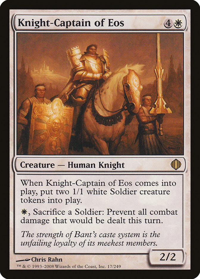 Knight-Captain of Eos [Shards of Alara] | Tables and Towers