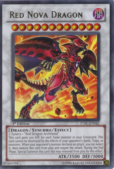 Red Nova Dragon [STBL-EN042] Ultra Rare | Tables and Towers