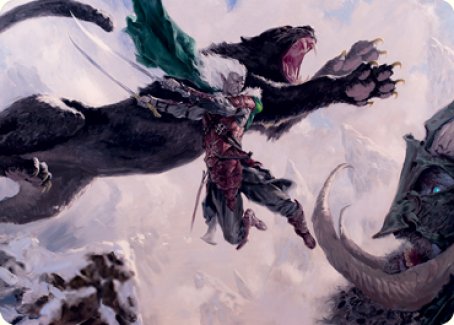 Drizzt Do'Urden Art Card [Dungeons & Dragons: Adventures in the Forgotten Realms Art Series] | Tables and Towers