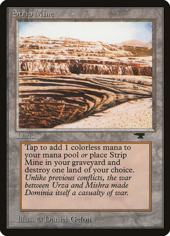 Strip Mine (Sloped Horizon) [Antiquities] | Tables and Towers