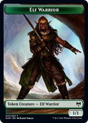 Elf Warrior // Koma's Coil Double-Sided Token [Kaldheim Tokens] | Tables and Towers