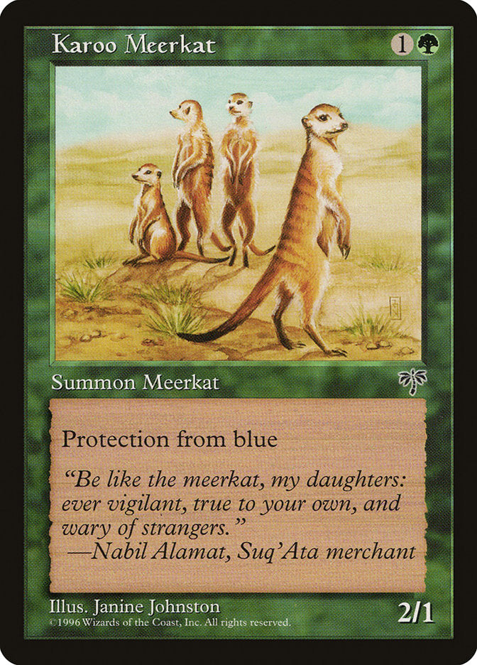 Karoo Meerkat [Mirage] | Tables and Towers