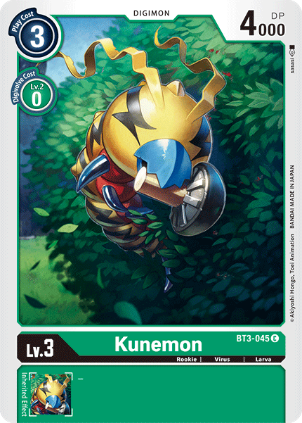 Kunemon [BT3-045] [Release Special Booster Ver.1.5] | Tables and Towers