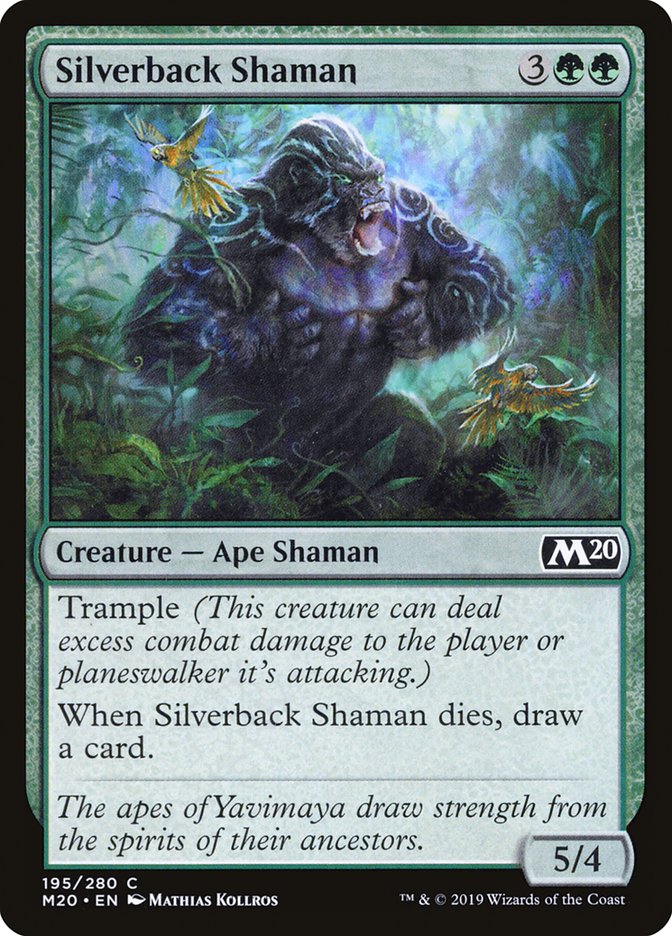 Silverback Shaman [Core Set 2020] | Tables and Towers