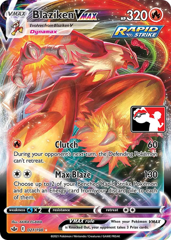 Blaziken VMAX (021/198) [Prize Pack Series One] | Tables and Towers