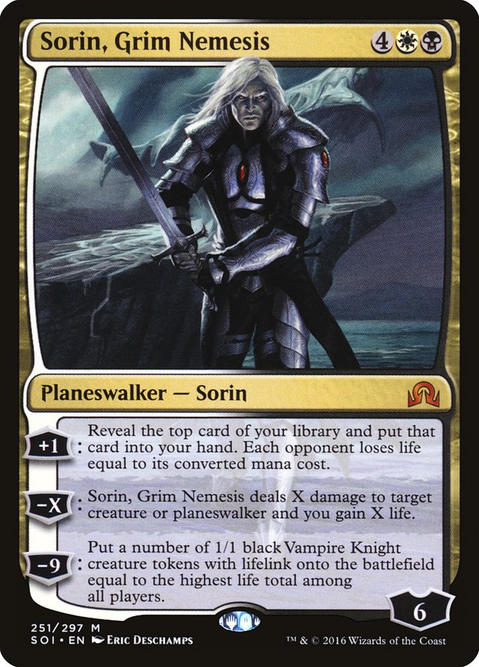 Sorin, Grim Nemesis [Shadows over Innistrad] | Tables and Towers