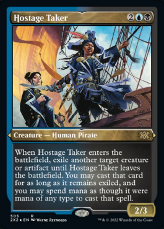 Hostage Taker (Foil Etched) [Double Masters 2022] | Tables and Towers