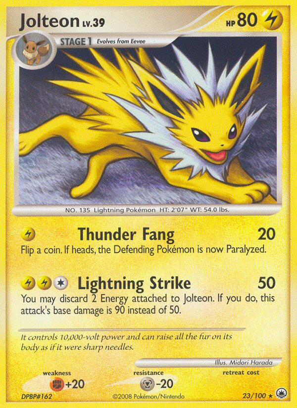 Jolteon (23/100) [Diamond & Pearl: Majestic Dawn] | Tables and Towers