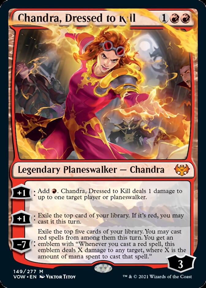 Chandra, Dressed to Kill [Innistrad: Crimson Vow] | Tables and Towers