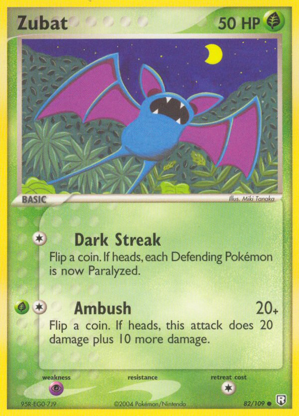 Zubat (82/109) [EX: Team Rocket Returns] | Tables and Towers