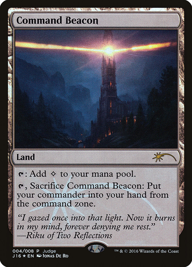 Command Beacon [Judge Gift Cards 2016] | Tables and Towers