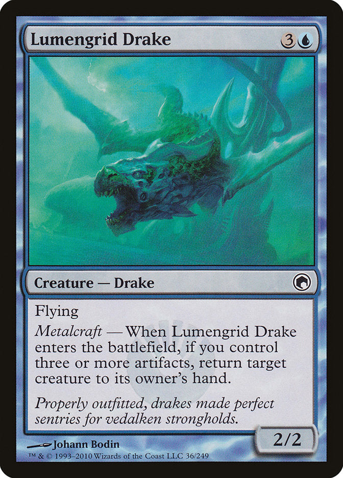 Lumengrid Drake [Scars of Mirrodin] | Tables and Towers