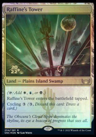 Raffine's Tower [Streets of New Capenna Prerelease Promos] | Tables and Towers