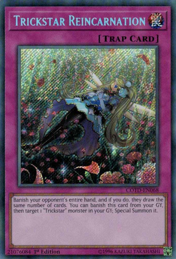 Trickstar Reincarnation [COTD-EN068] Secret Rare | Tables and Towers