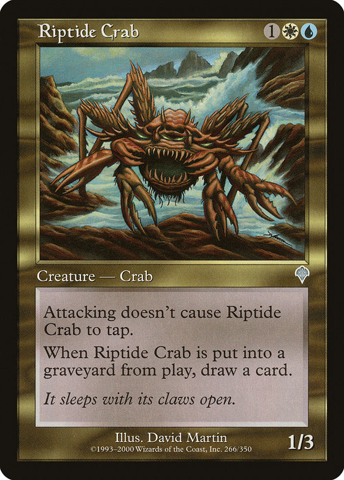 Riptide Crab [Invasion] | Tables and Towers