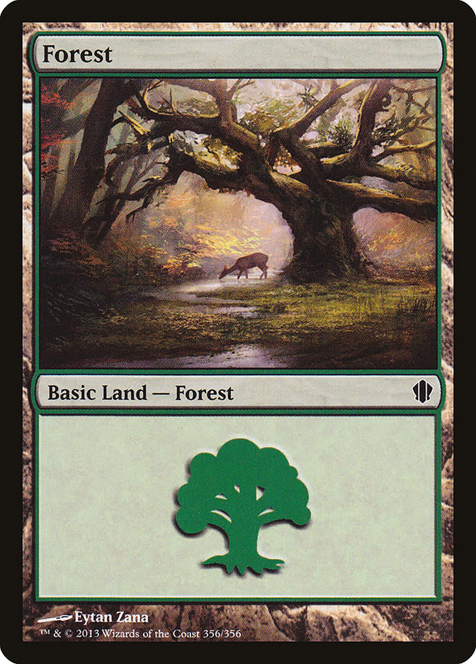 Forest (356) [Commander 2013] | Tables and Towers