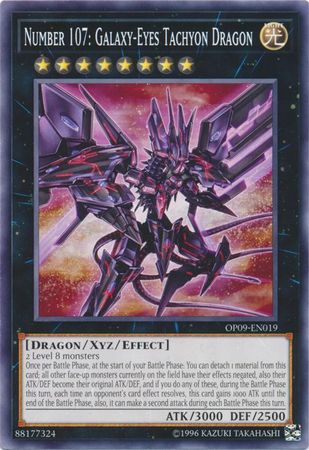 Number 107: Galaxy-Eyes Tachyon Dragon [OP09-EN019] Common | Tables and Towers