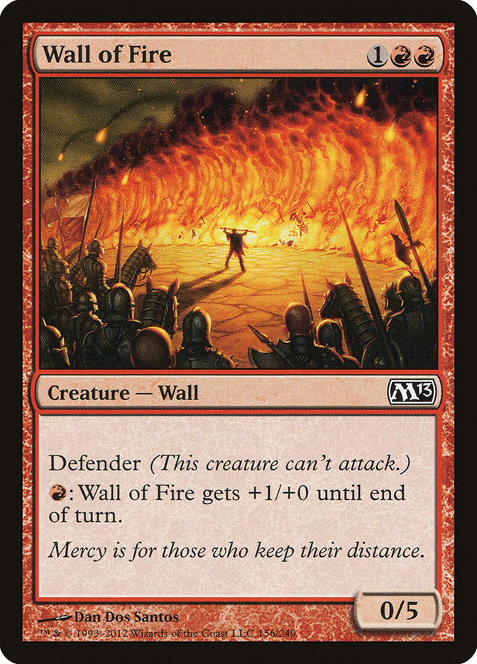 Wall of Fire [Magic 2013] | Tables and Towers