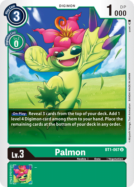 Palmon [BT1-067] [Release Special Booster Ver.1.0] | Tables and Towers