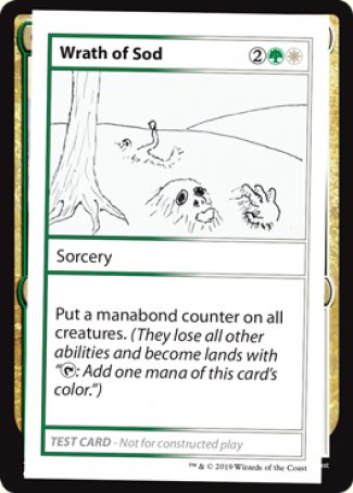 Wrath of Sod (2021 Edition) [Mystery Booster Playtest Cards] | Tables and Towers