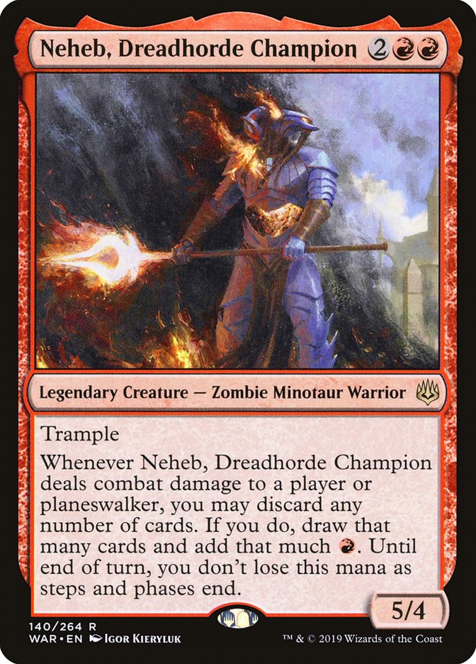 Neheb, Dreadhorde Champion [War of the Spark] | Tables and Towers