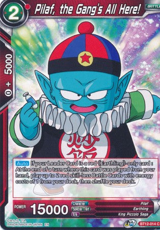 Pilaf, the Gang's All Here! (BT12-014) [Vicious Rejuvenation] | Tables and Towers