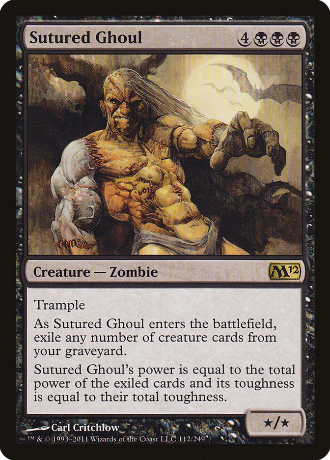 Sutured Ghoul [Magic 2012] | Tables and Towers