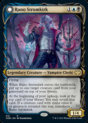 Runo Stromkirk // Krothuss, Lord of the Deep (Showcase Fang Frame) [Innistrad: Crimson Vow] | Tables and Towers