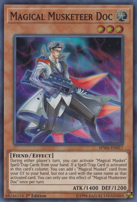 Magical Musketeer Doc [SPWA-EN017] Super Rare | Tables and Towers