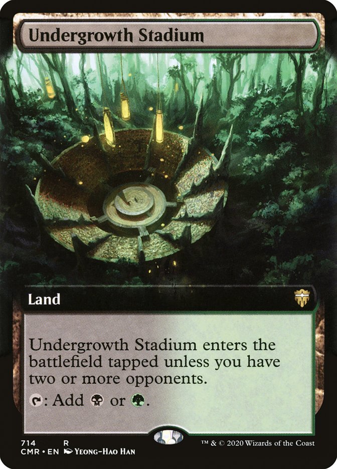 Undergrowth Stadium (Extended Art) [Commander Legends] | Tables and Towers