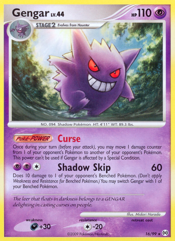 Gengar (16/99) [Platinum: Arceus] | Tables and Towers