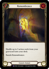 Remembrance [U-WTR163] (Welcome to Rathe Unlimited)  Unlimited Rainbow Foil | Tables and Towers