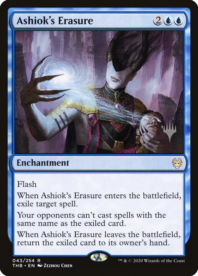 Ashiok's Erasure (Promo Pack) [Theros Beyond Death Promos] | Tables and Towers