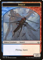 Dreamstealer // Insect Double-Sided Token [Hour of Devastation Tokens] | Tables and Towers