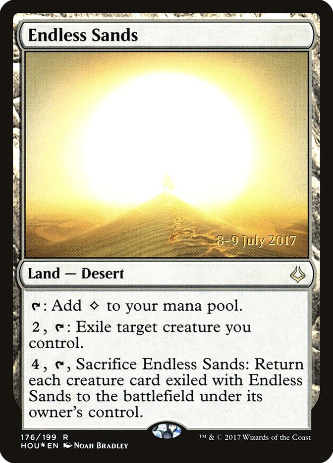 Endless Sands [Hour of Devastation Prerelease Promos] | Tables and Towers