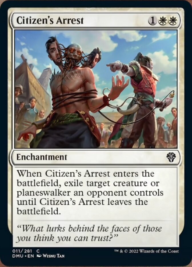 Citizen's Arrest [Dominaria United] | Tables and Towers