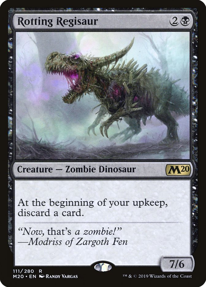 Rotting Regisaur [Core Set 2020] | Tables and Towers