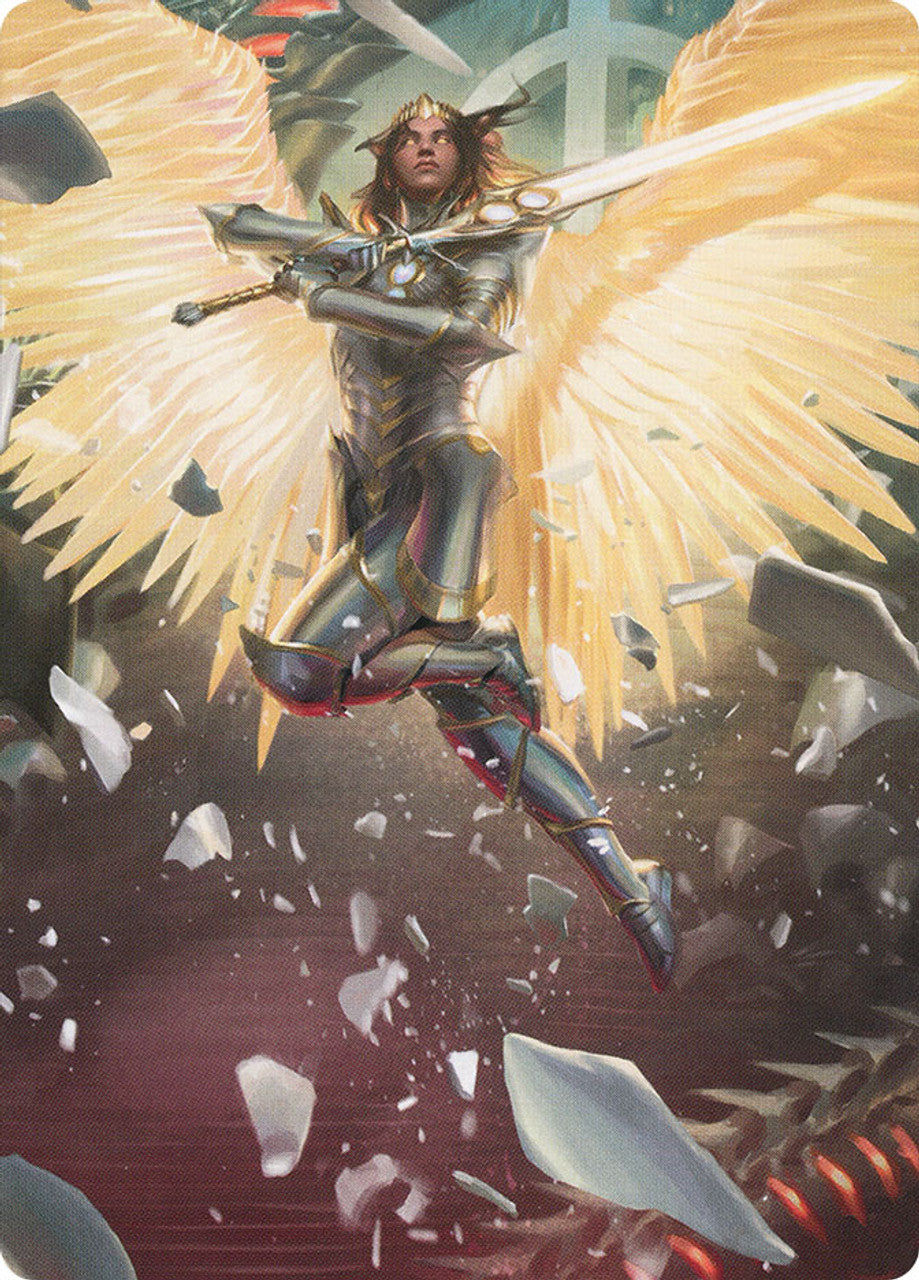 Archangel Elspeth Art Card [March of the Machine Art Series] | Tables and Towers