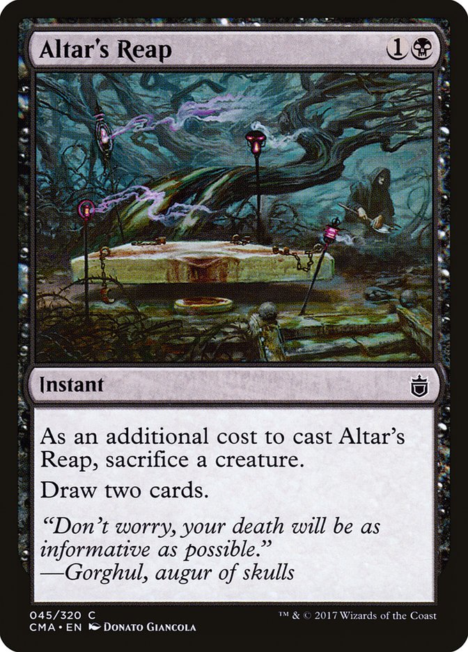 Altar's Reap [Commander Anthology] | Tables and Towers