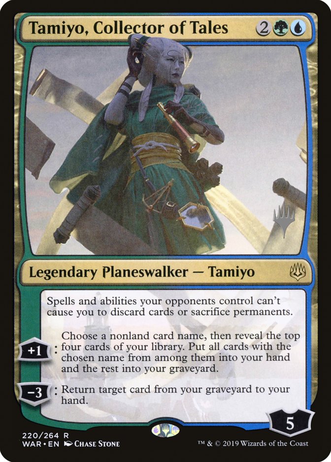 Tamiyo, Collector of Tales (Promo Pack) [War of the Spark Promos] | Tables and Towers